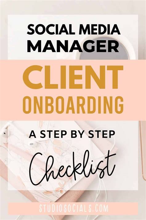 Client Onboarding Process for Social Media Managers