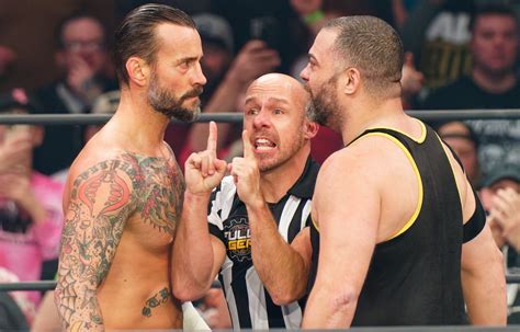 CM Punk and Eddie Kingston facing off