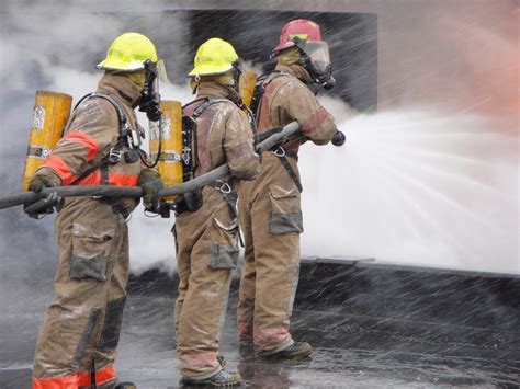 Coast Guard Firefighting Training