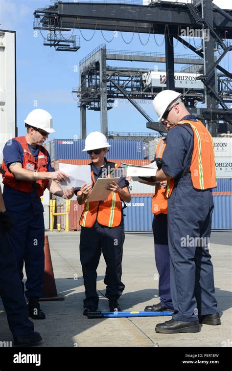 Coast Guard marine inspection