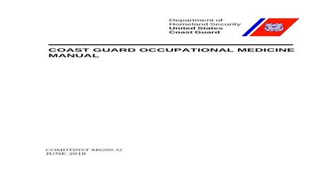 Coast Guard Occupational Therapist