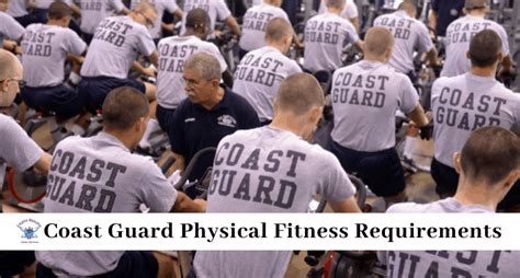 Coast Guard PT Test Fitness Standards