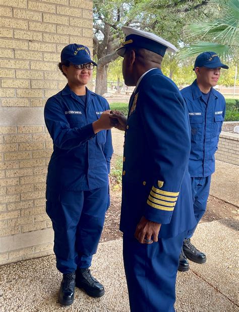 Coast Guard Recruits Training