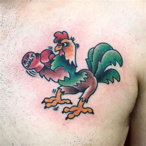 Cockfighting Tattoos Designs