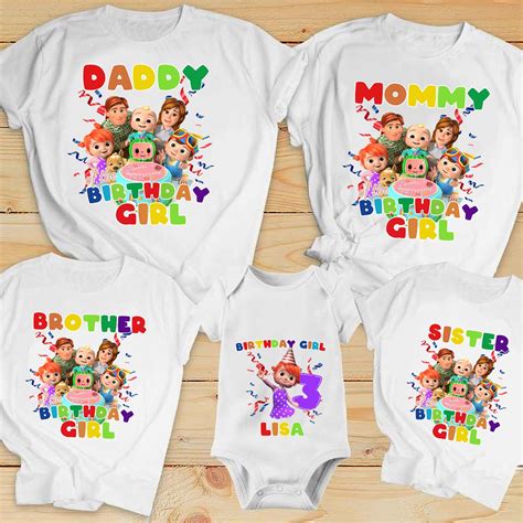 Cocomelon Birthday Shirt Printable Designs Tips