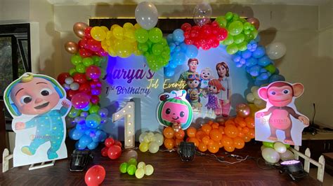 Cocomelon Themed Birthday Party