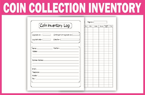 Coin Inventory Template Word