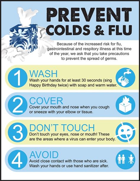 Cold and flu prevention