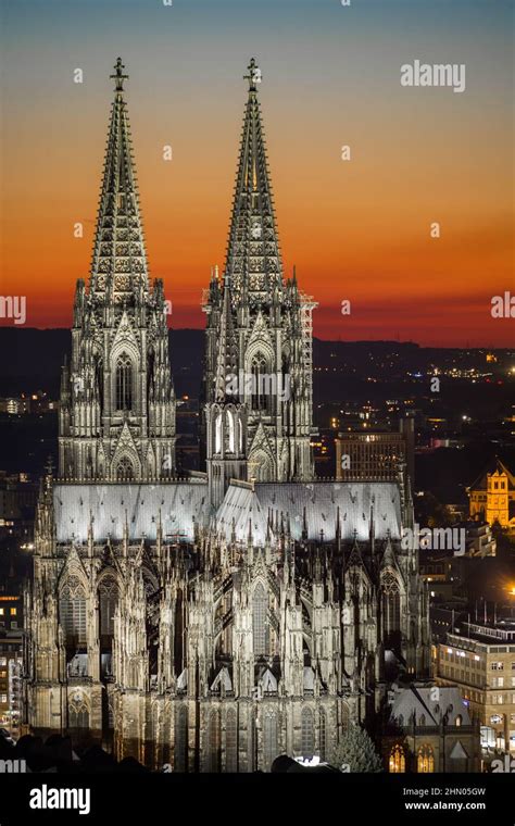 Cologne Cathedral at Sunset