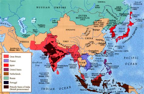 Colonialism in Asia