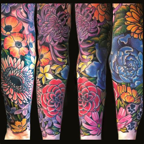 Colorful Tattoo Design