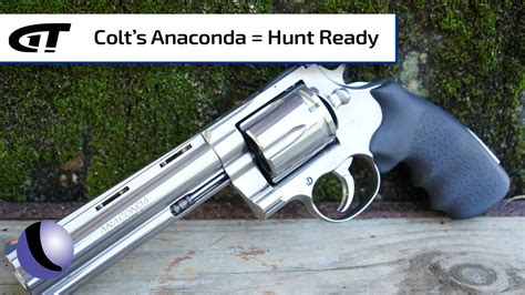 The Colt Anaconda on a hunting trip