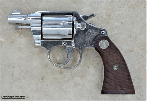 A Colt Detective Special from the 1930s, showcasing its sleek design