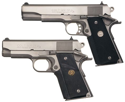 Colt Series 80 Mark IV handgun