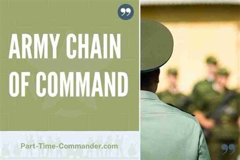 Commander-in-Chief Chain of Command