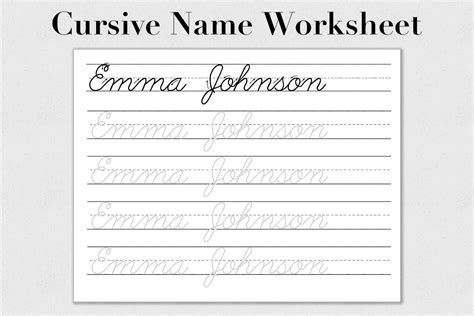 Common Mistakes To Avoid When Using Cursive Name Practice Printables