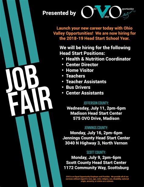 Community Events and Job Fairs