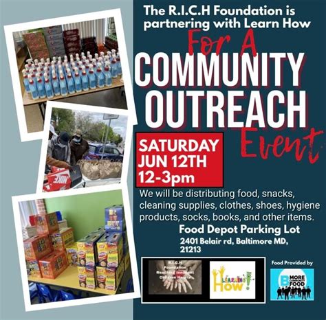 Community outreach event