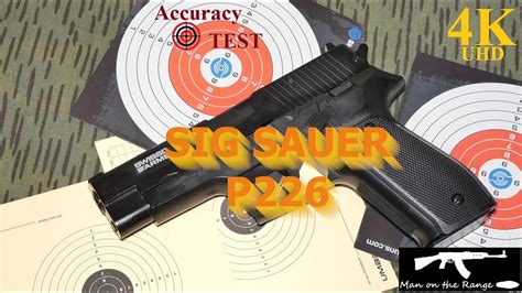 Compact Sig Sauer P226 Accuracy Testing