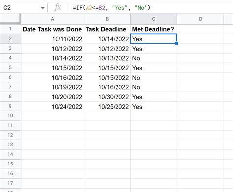 Comparing Dates In Google Sheets Made Easy