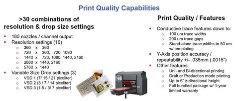 Comparison of 5 Stony Brook Printers