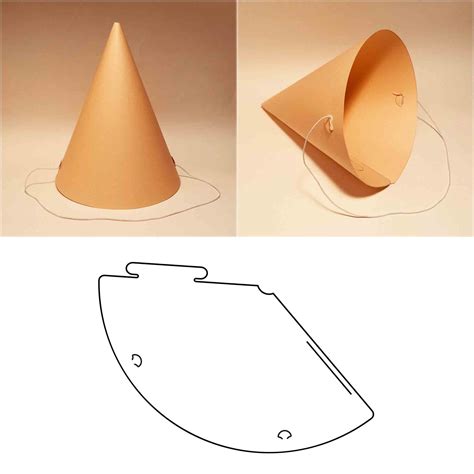 Cone Party Hat Template