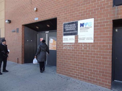 Coney Island Food Stamp Office Inside