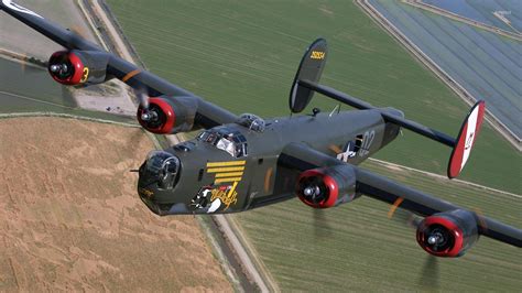 Consolidated B-24 Liberator in Flight