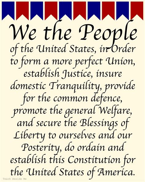 Constitution Preamble