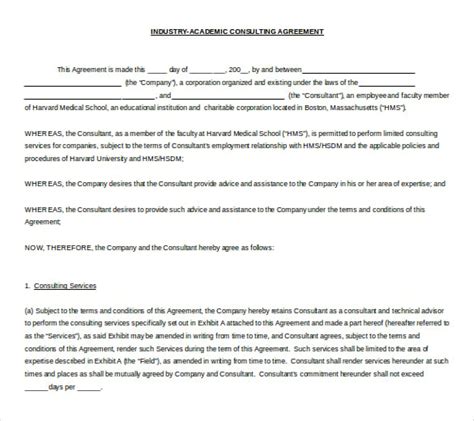 Contract Template Microsoft Office