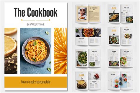 A screenshot of a cookbook template example 4