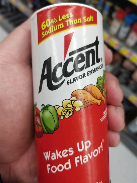 Cooking with Accent Seasoning