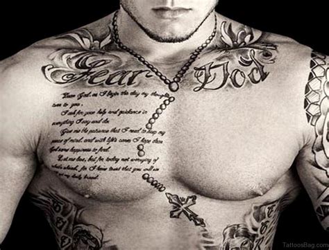 Cool Chest Tattoos For Guys