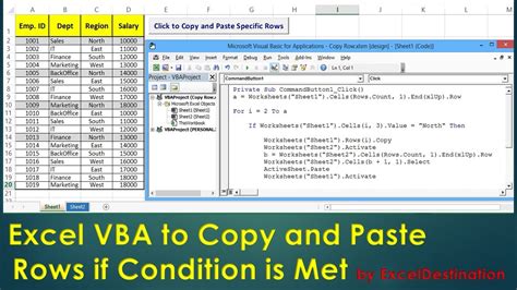 Copy Excel Sheet Using VBA