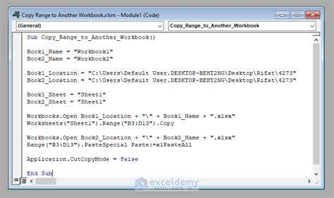 Copy Workbook Excel VBA Image 8