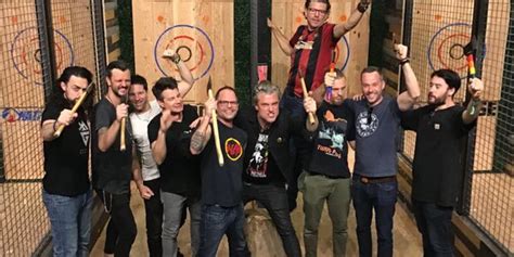 Corporate Axe Throwing Event