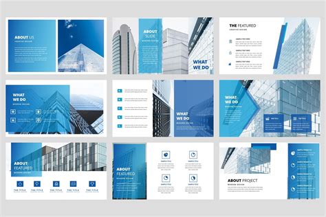 Corporate PowerPoint Templates Features