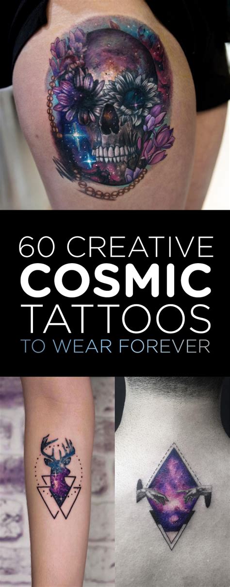 Cosmic Tattoo Designs