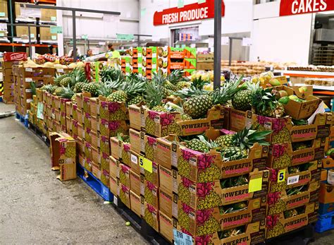 Fresh produce at Costco