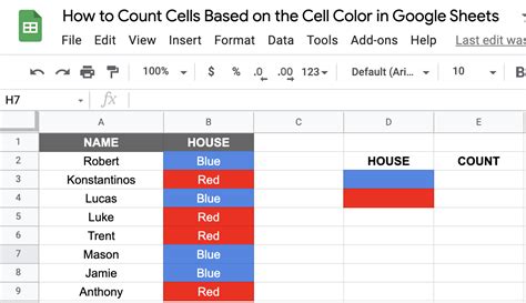 Count Cells If Month Is January In Google Sheets Example 1