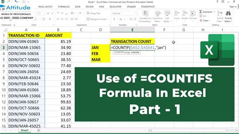 COUNTIFS Formula Tips in Google Sheets