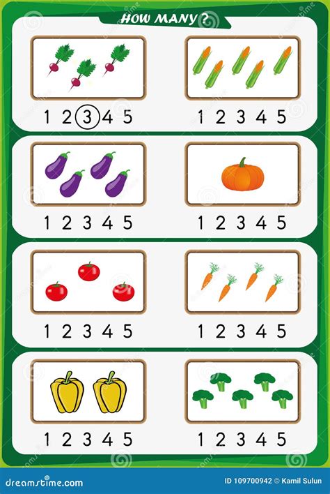 Free Printable Counting Worksheets For Kids