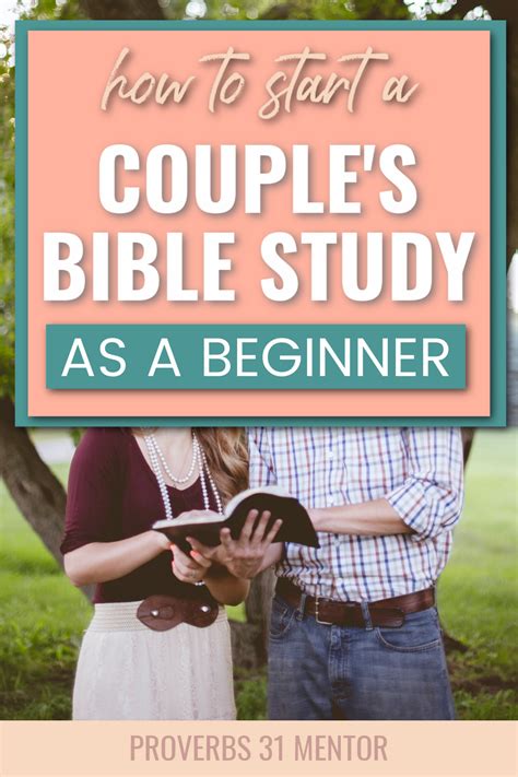 Couples Bible Study Benefits