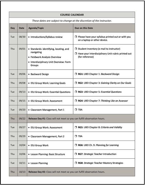 Course Curriculum