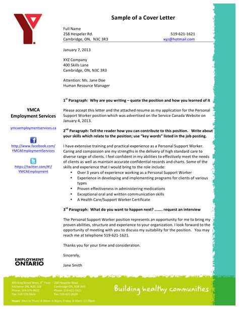 Cover Letter Template Example