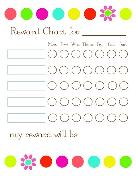 Create a free sticker chart