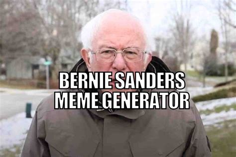 A tutorial on creating a Bernie Sanders meme