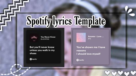 Create Lyric Video Template