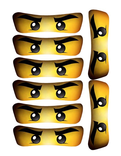 Create Your Own Ninjago Eyes