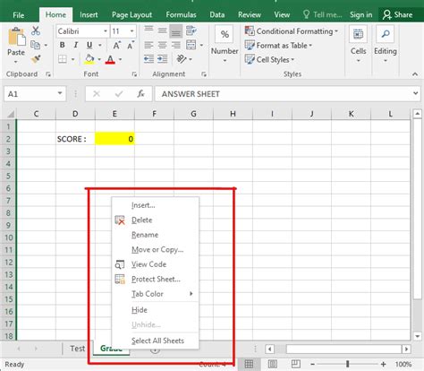 Tips for creating multiple-choice quizzes in Excel